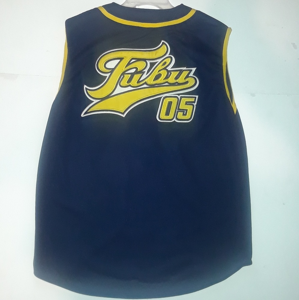 Vintage 90s FUBU Jersey Sz L